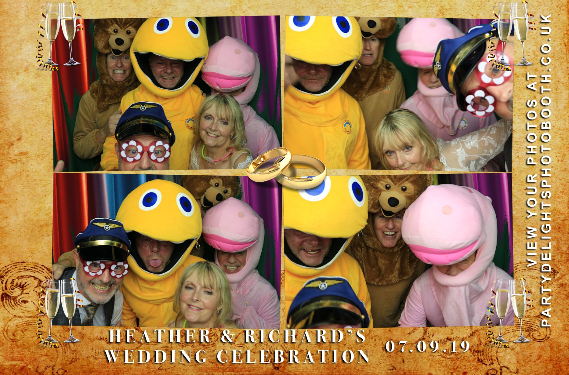 Heather and Richard’s Wedding Party - Prints | View more photos from the event at gallery.partydelightsphotobooth.co.uk/u/PartyDelightsPhotoBooth/Heather-and-Richard’s-Wedding-Party-Prints